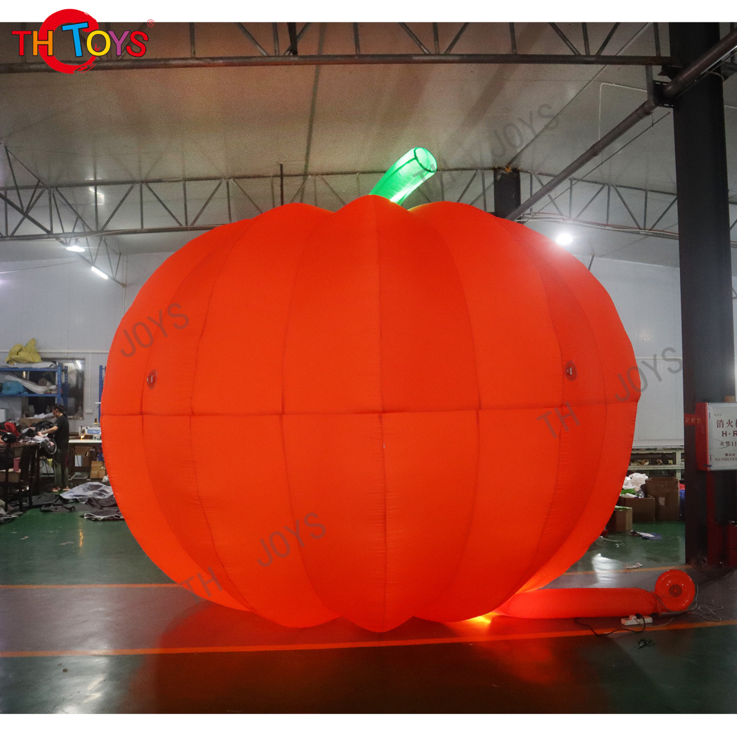 Giant Inflatable Skeleton Pumpkin Custom Inflatable Halloween Pumpkin