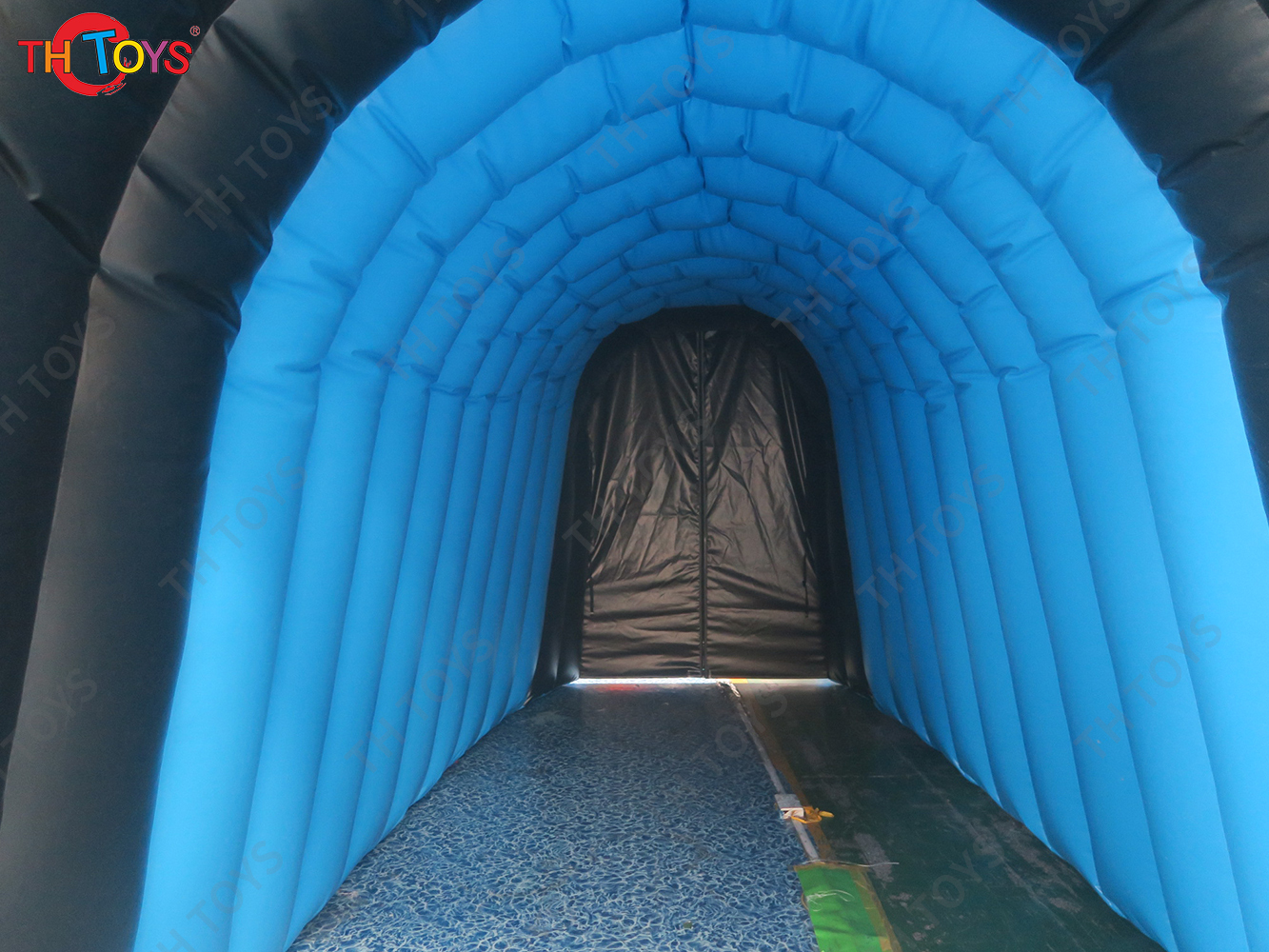 8x5m Inflatable Mammuth Tunnel Arch Inflatable Animal Helmet Entrance Tunnel For Sports Events