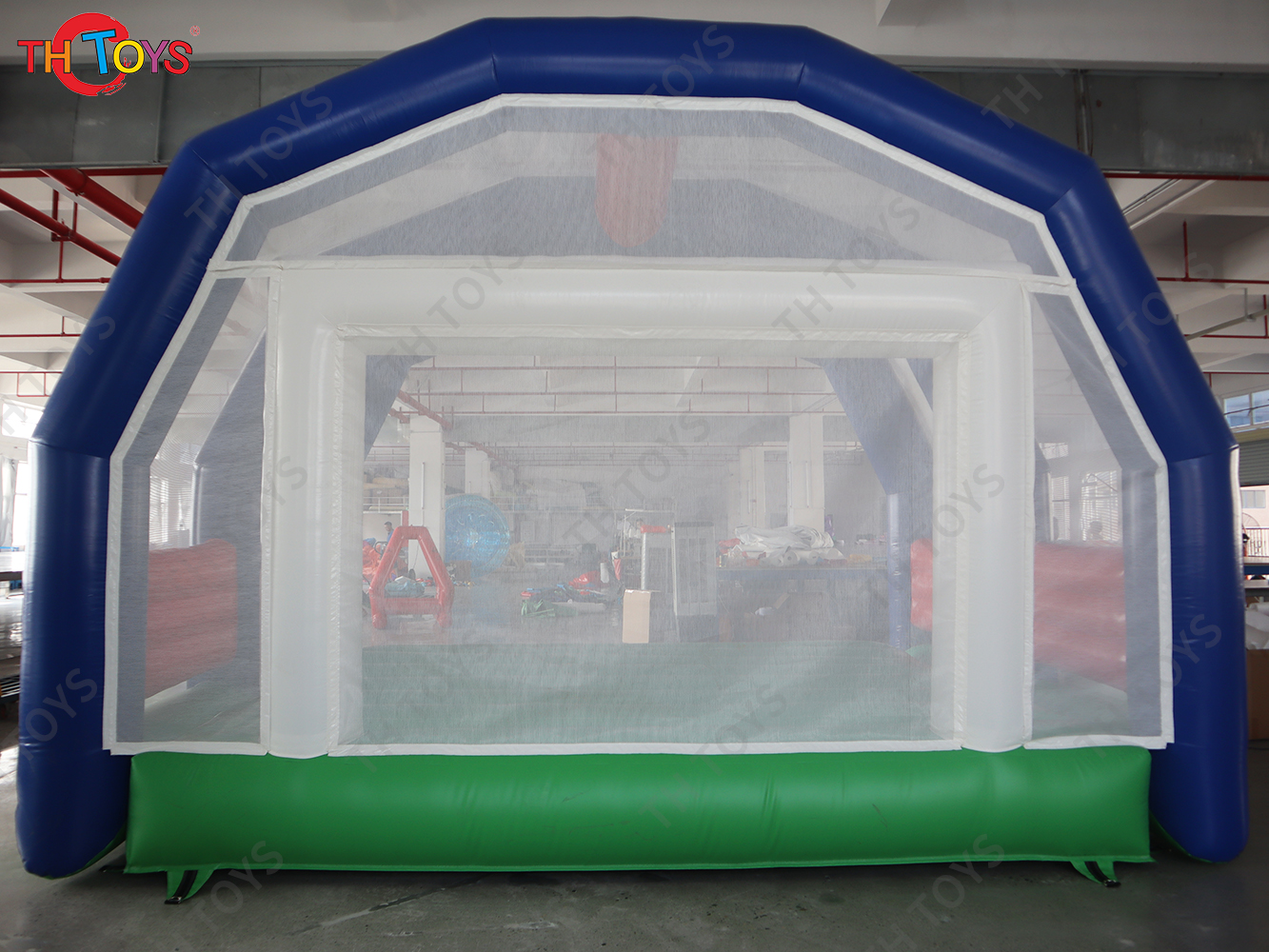 Bouncy Goalkeeper Sports Inflatables Commercial Inflatable Soccer Goal Football Shoot Out Game with Blower
