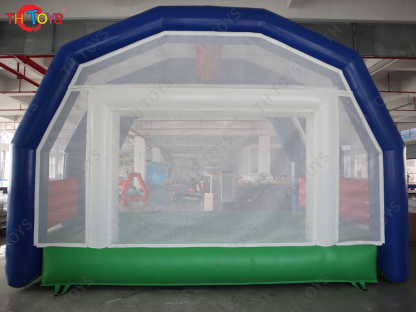 Bouncy Goalkeeper Sports Inflatables Commercial Inflatable Soccer Goal Football Shoot Out Game with Blower