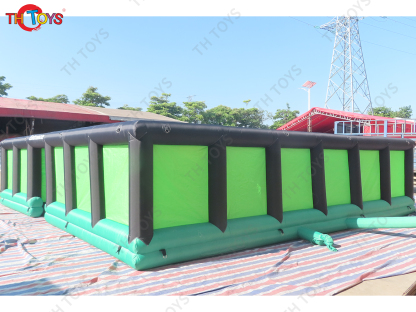 Inflatable Zombie Halloween Haunted House Laser Tag Maze Horrible Inflatable Ghost Puzzle labyrinth Game