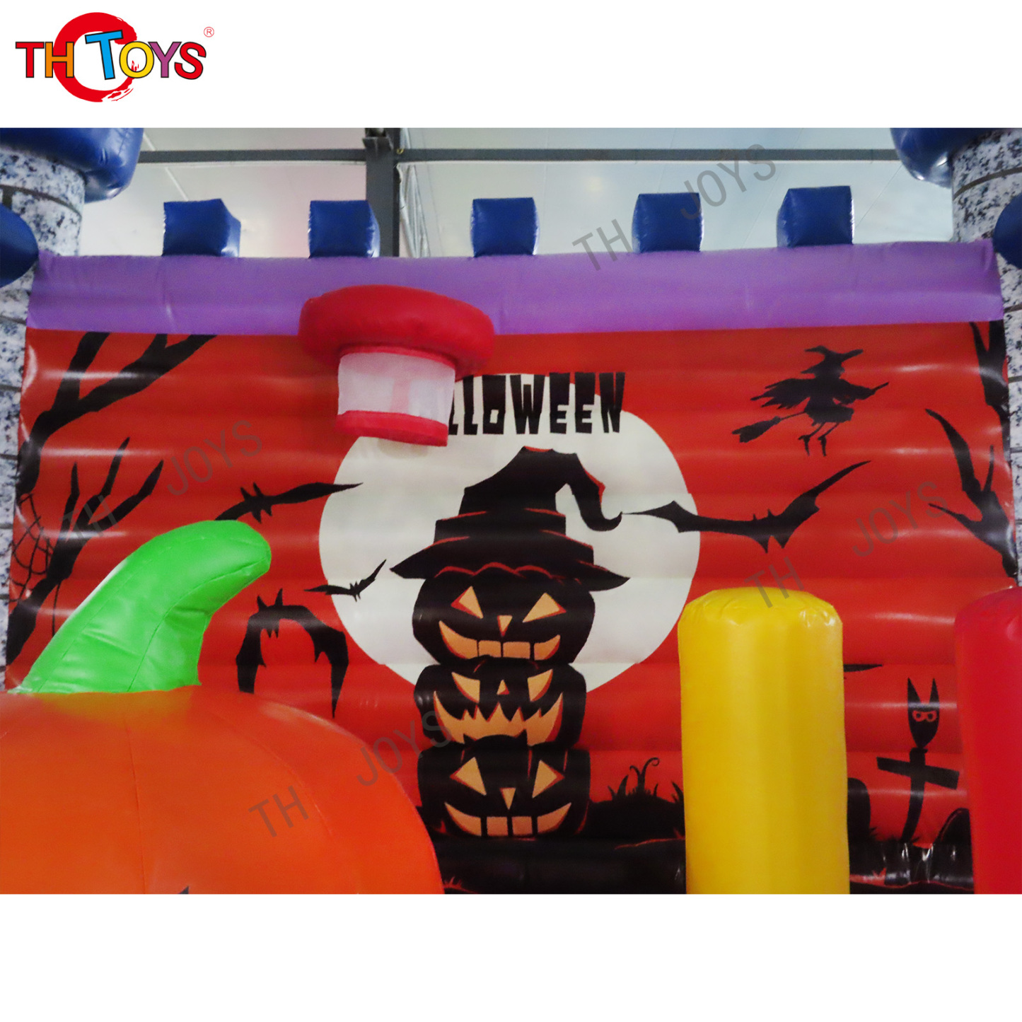 Outdoor halloween inflatable haunted bounce house inflatable jumping bouncy castle inflatable bouncer for kids
