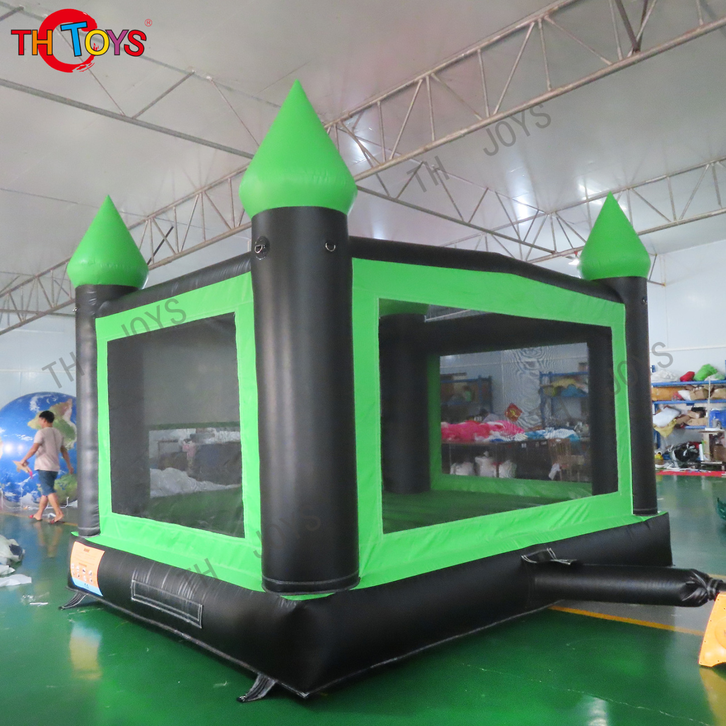 Halloween hunted pumpkin ghost bounce house and hallowmas jumping castle air jumper inflatable bouncer