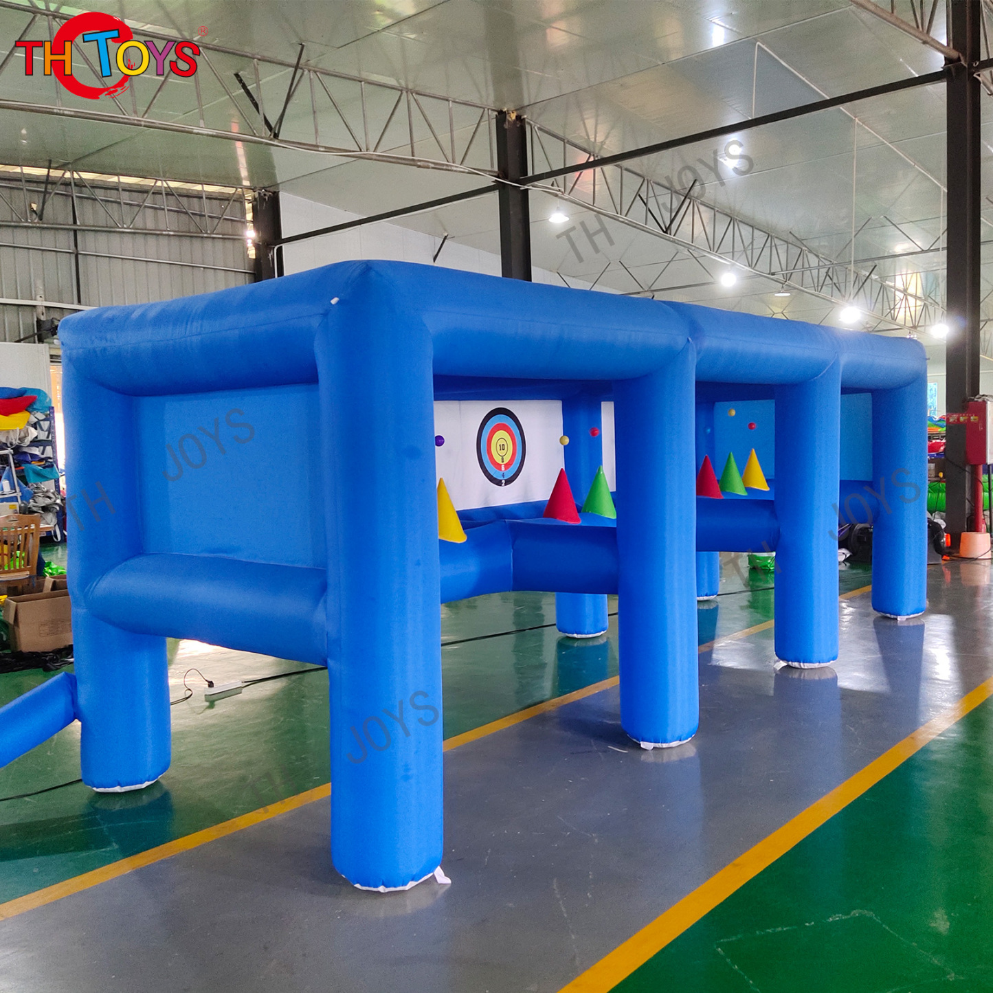 Modular Game Inflatable Carnival 3 in 1 Sports Zone Interactive Game for Kids Adults