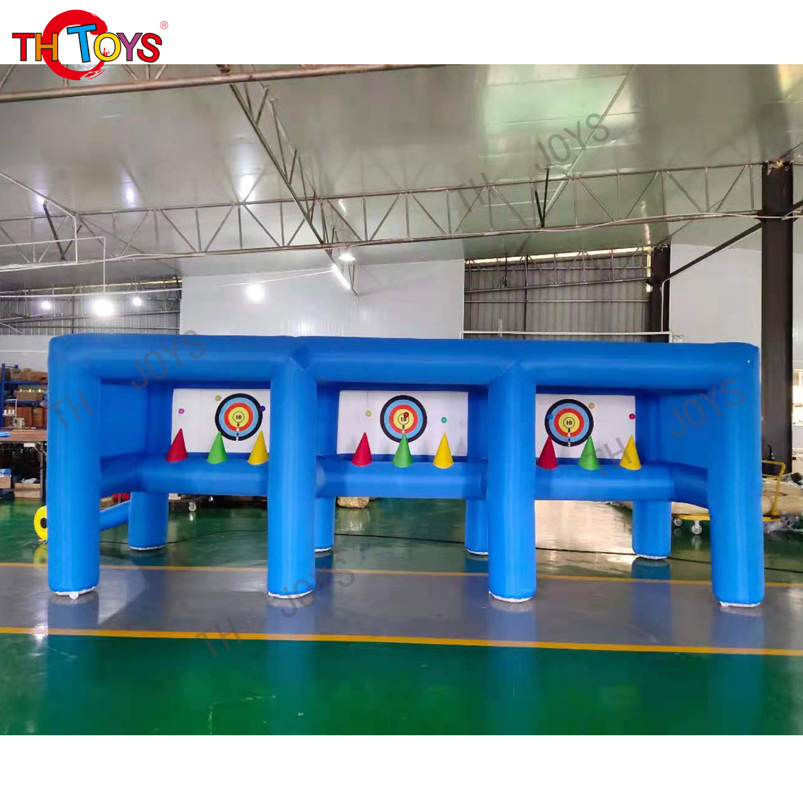 Modular Game Inflatable Carnival 3 in 1 Sports Zone Interactive Game for Kids Adults