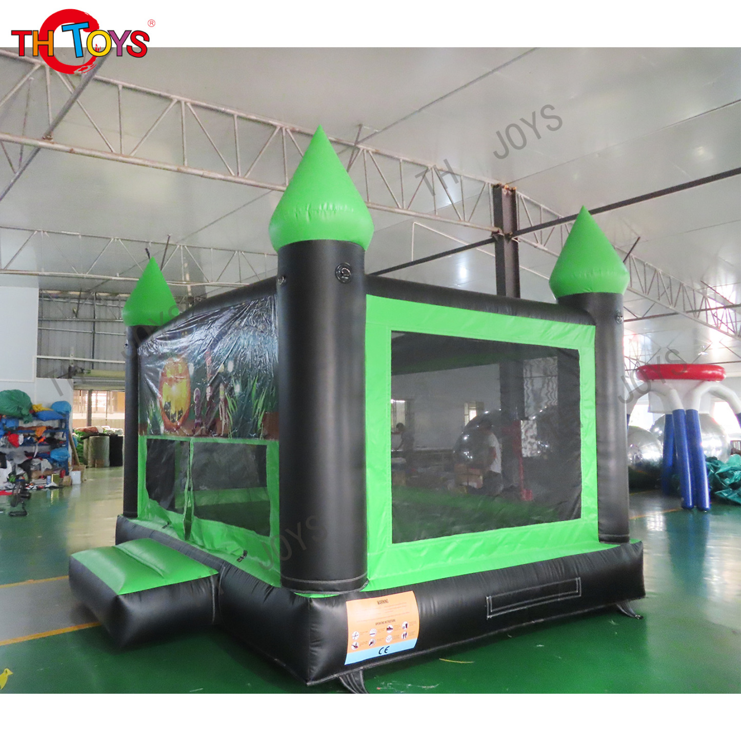 Halloween hunted pumpkin ghost bounce house and hallowmas jumping castle air jumper inflatable bouncer