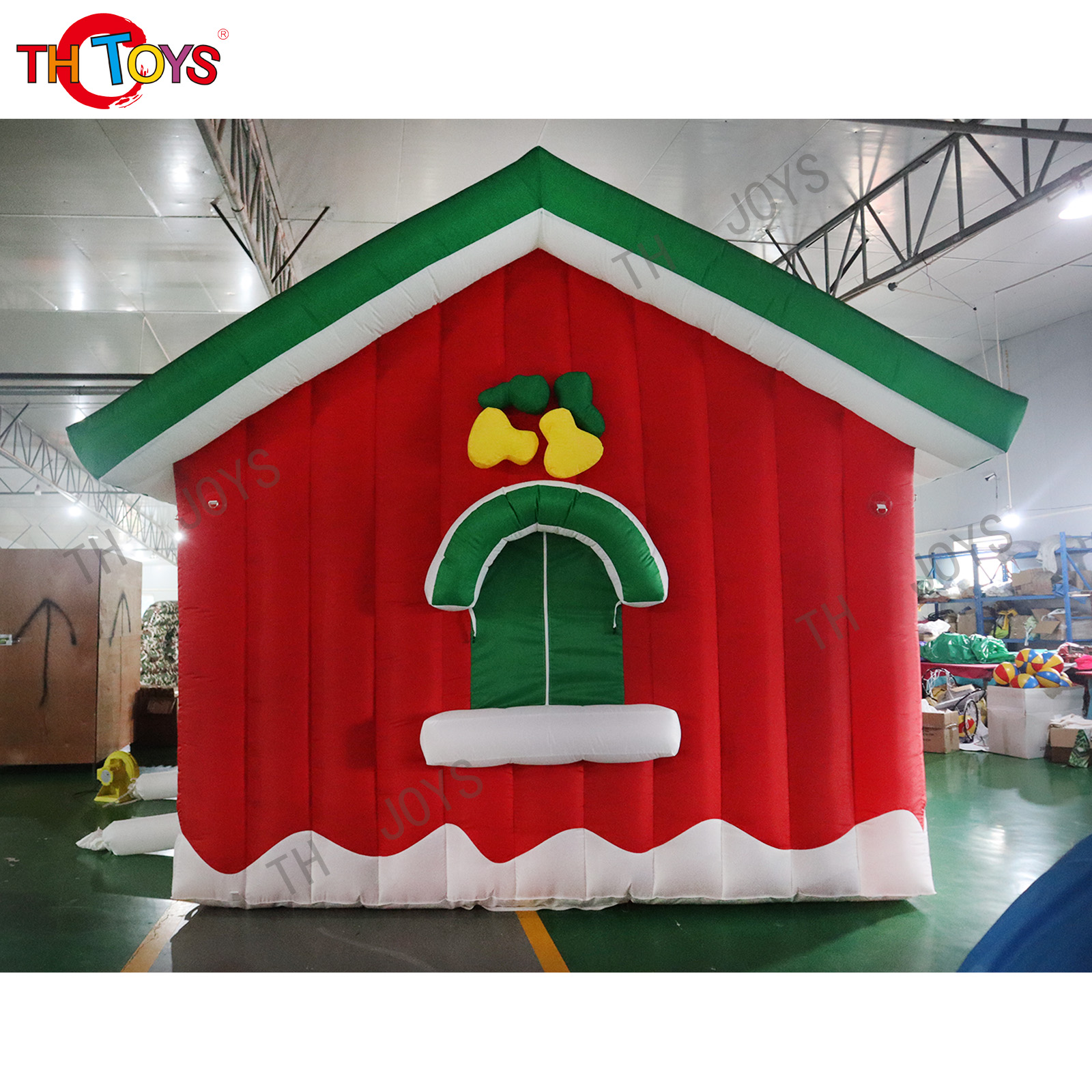 Christmas Decoration Giant Inflatable Christmas House Outdoor Camping Tent House