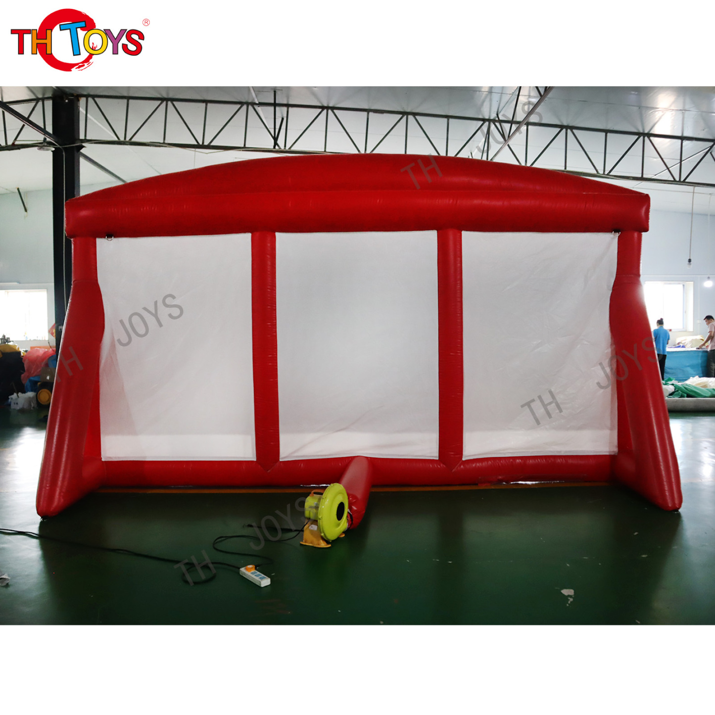 3-in-1 Inflatable Carnival Game Inflatable Interactive Sports Play Game with Blower