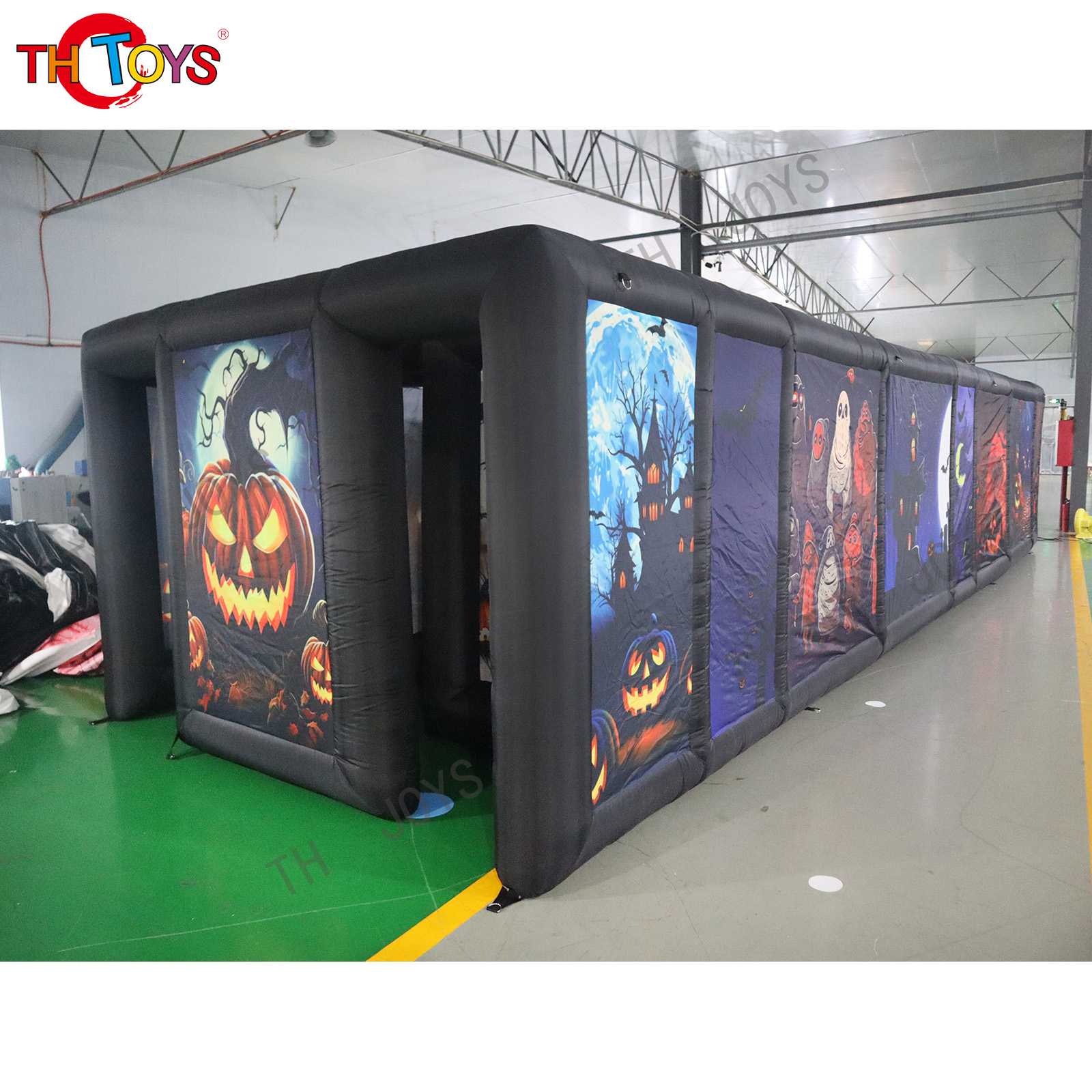Commercial halloween haunted house inflatable maze for sale