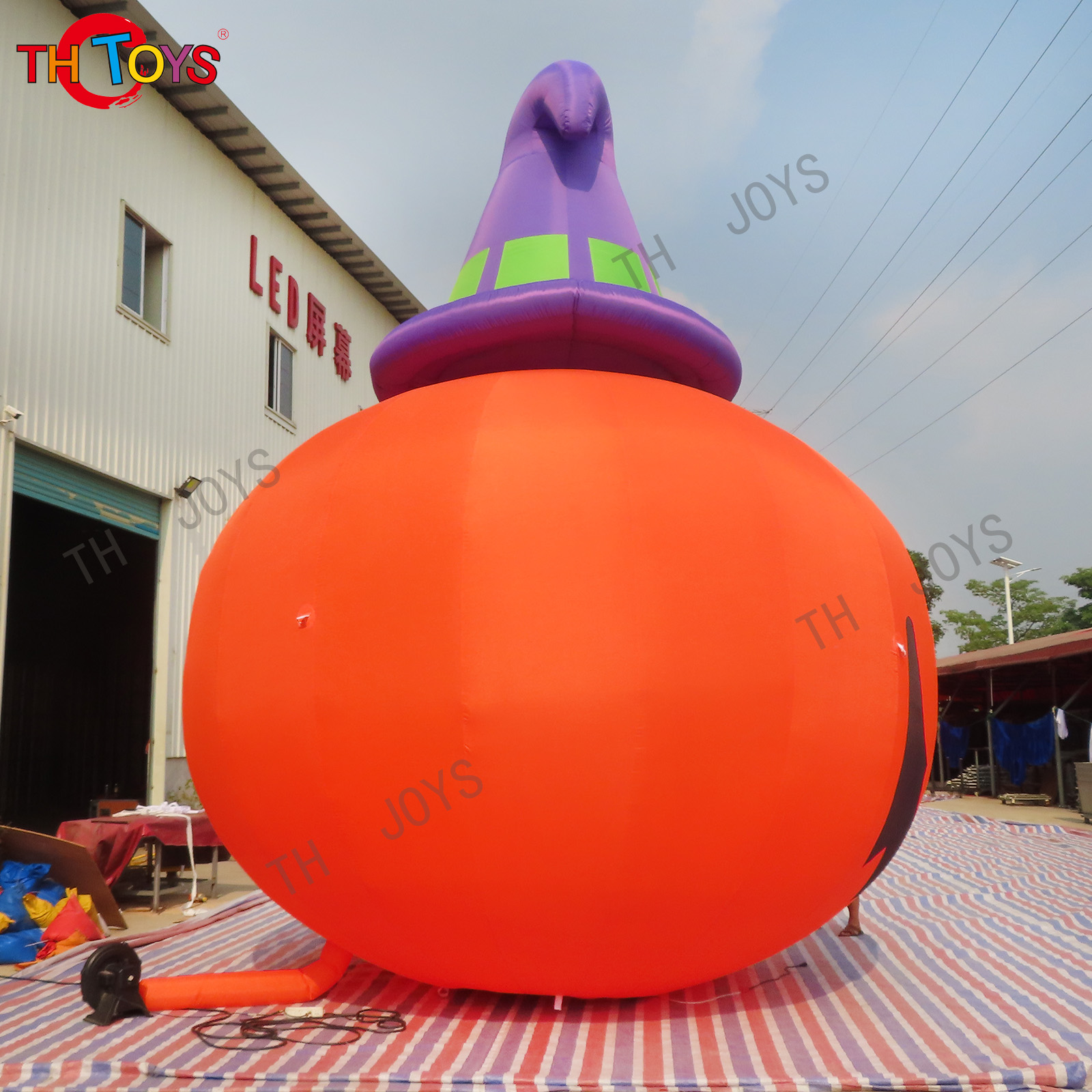  Inflatable Yard Decoration Halloween Party Decorations Halloween Inflatable Outdoor Pumpkin
