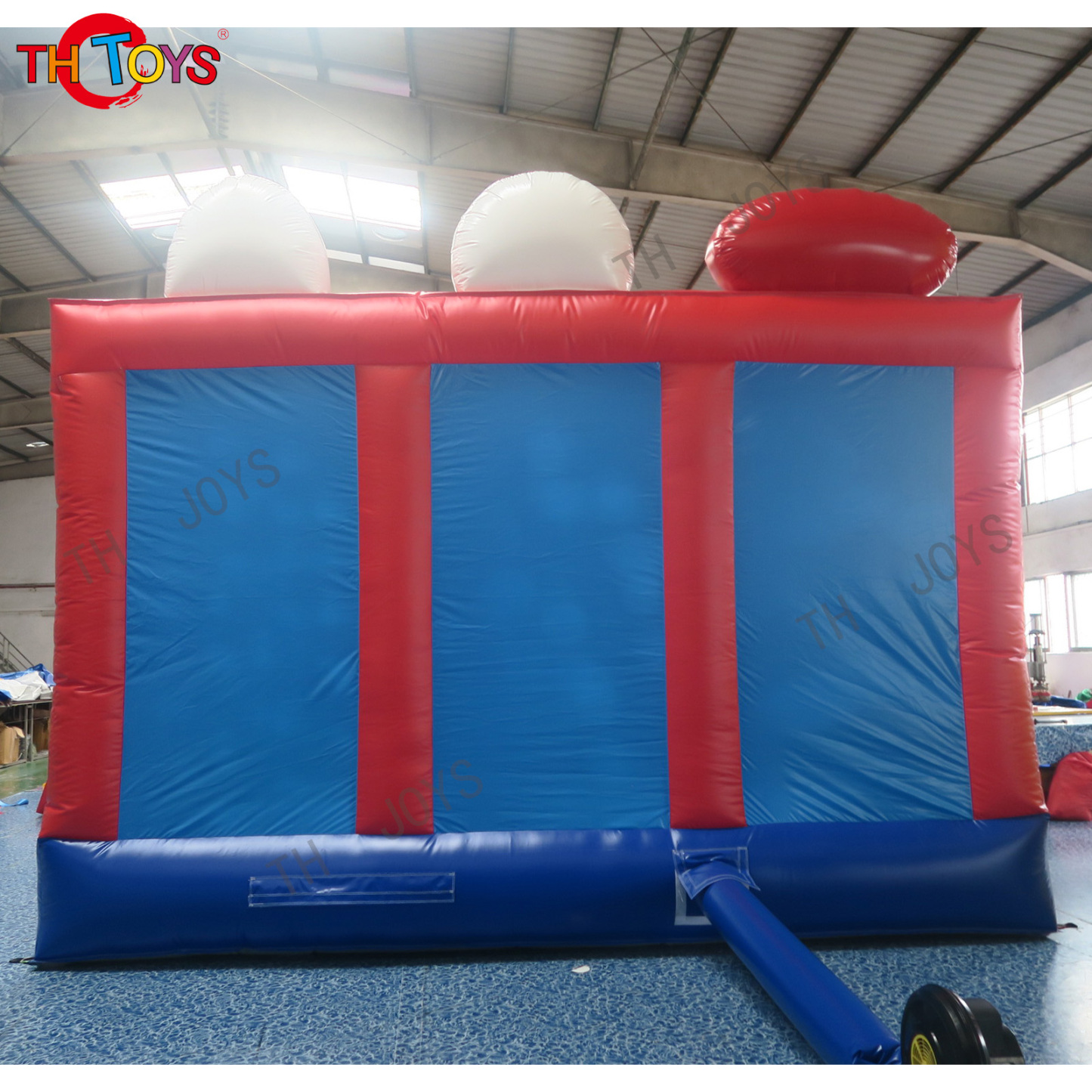 Indoor outdoor carnival sport 3 in 1 inflatable games for events
