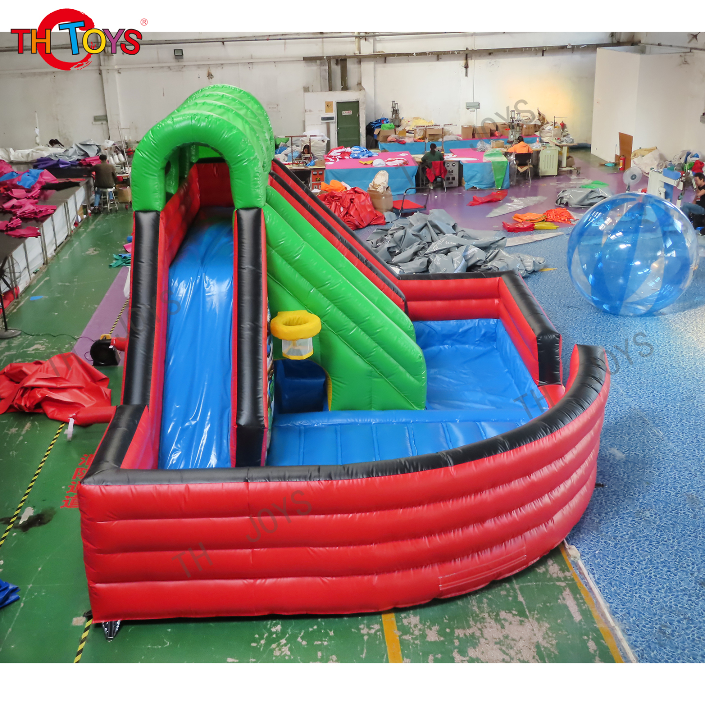 Inflatable slide-23