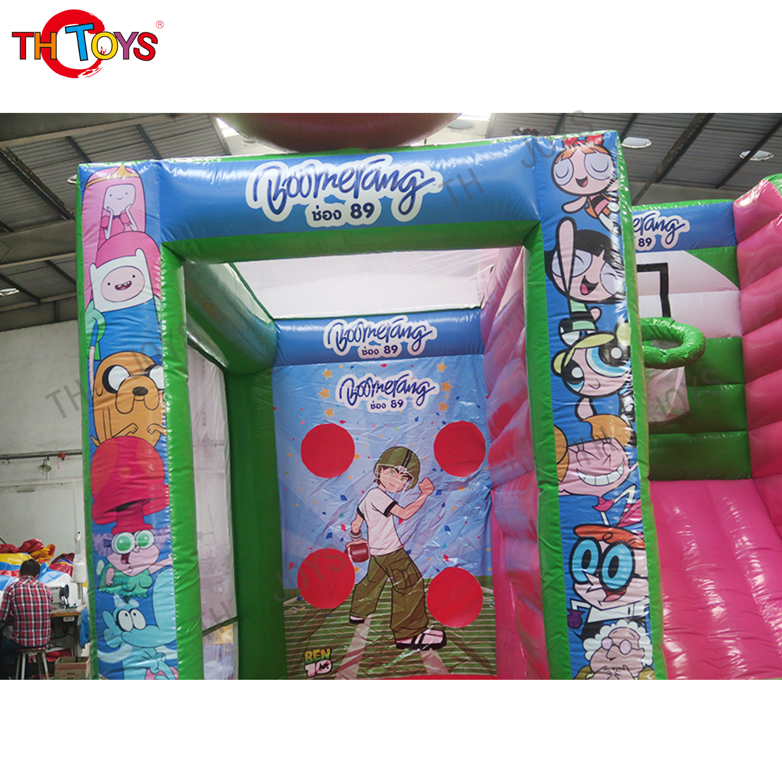 hot sale commercial party events Three sports Inflatable Carnival Sport Games