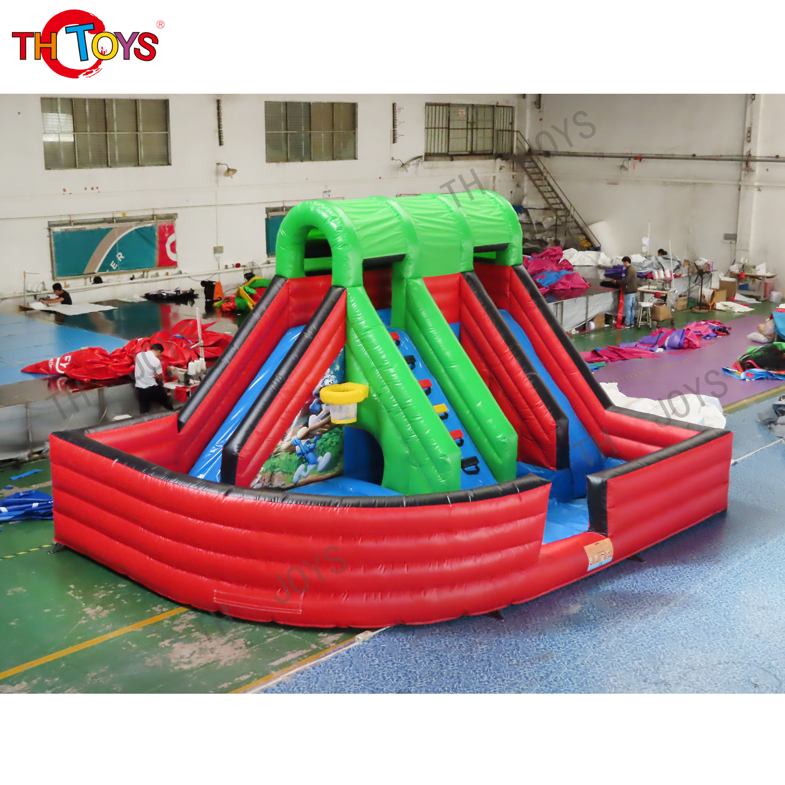 Inflatable slide-23