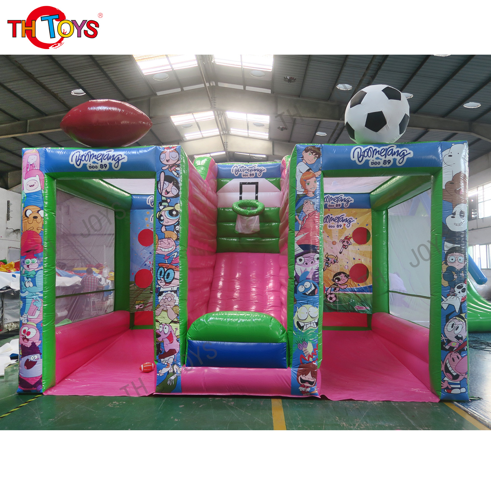 hot sale commercial party events Three sports Inflatable Carnival Sport Games