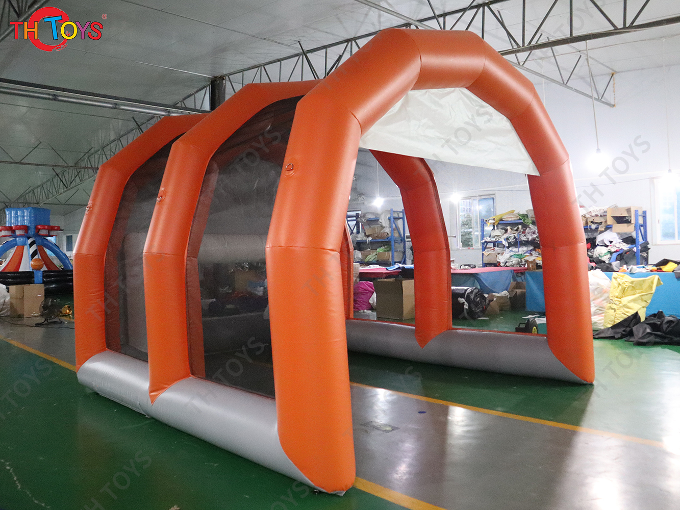 Bouncy Goalkeeper sport inflatable Commercial Inflatable Soccer Goal Football Shoot Out Game with Blower