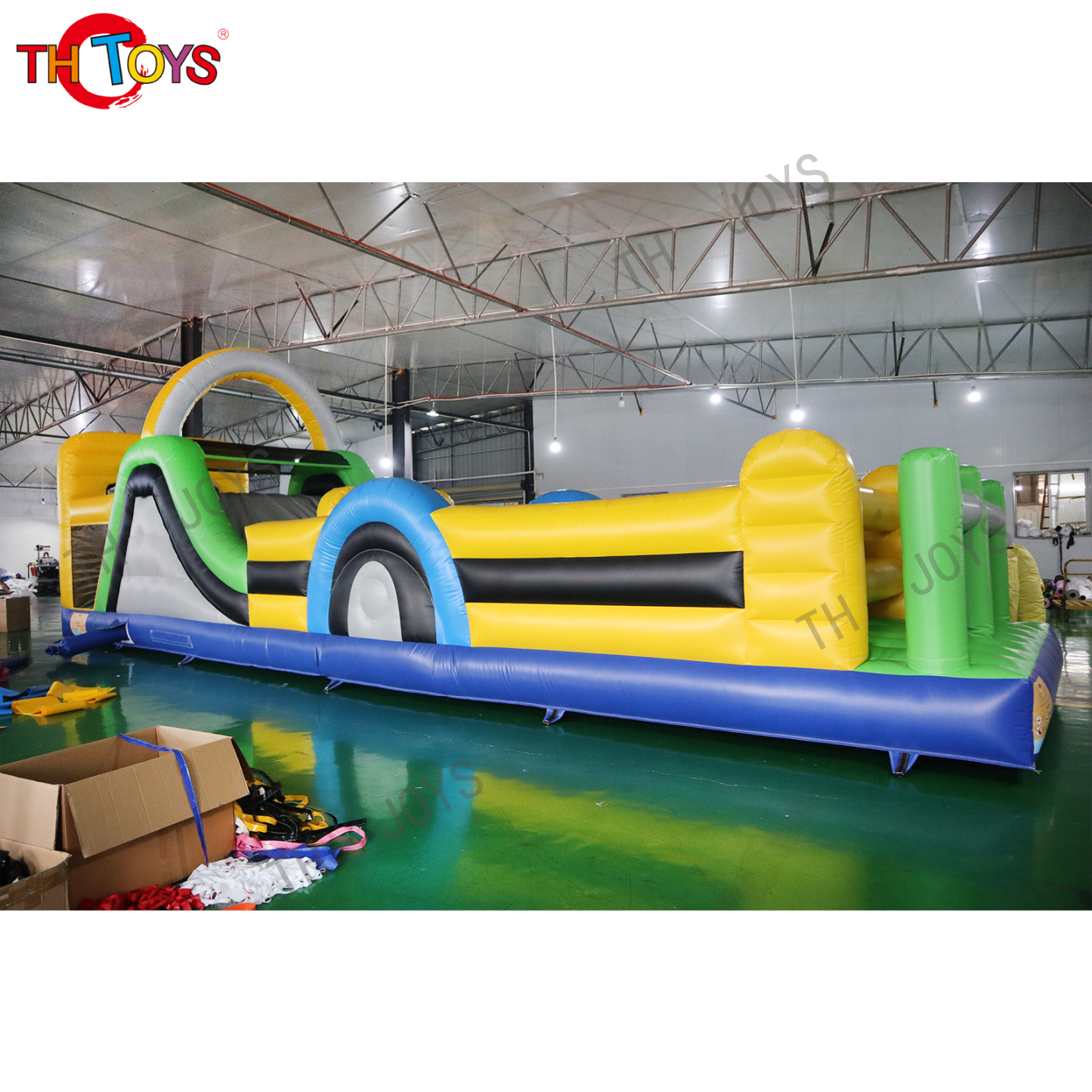 Inflatable Obstacle Course Sports Games-3
