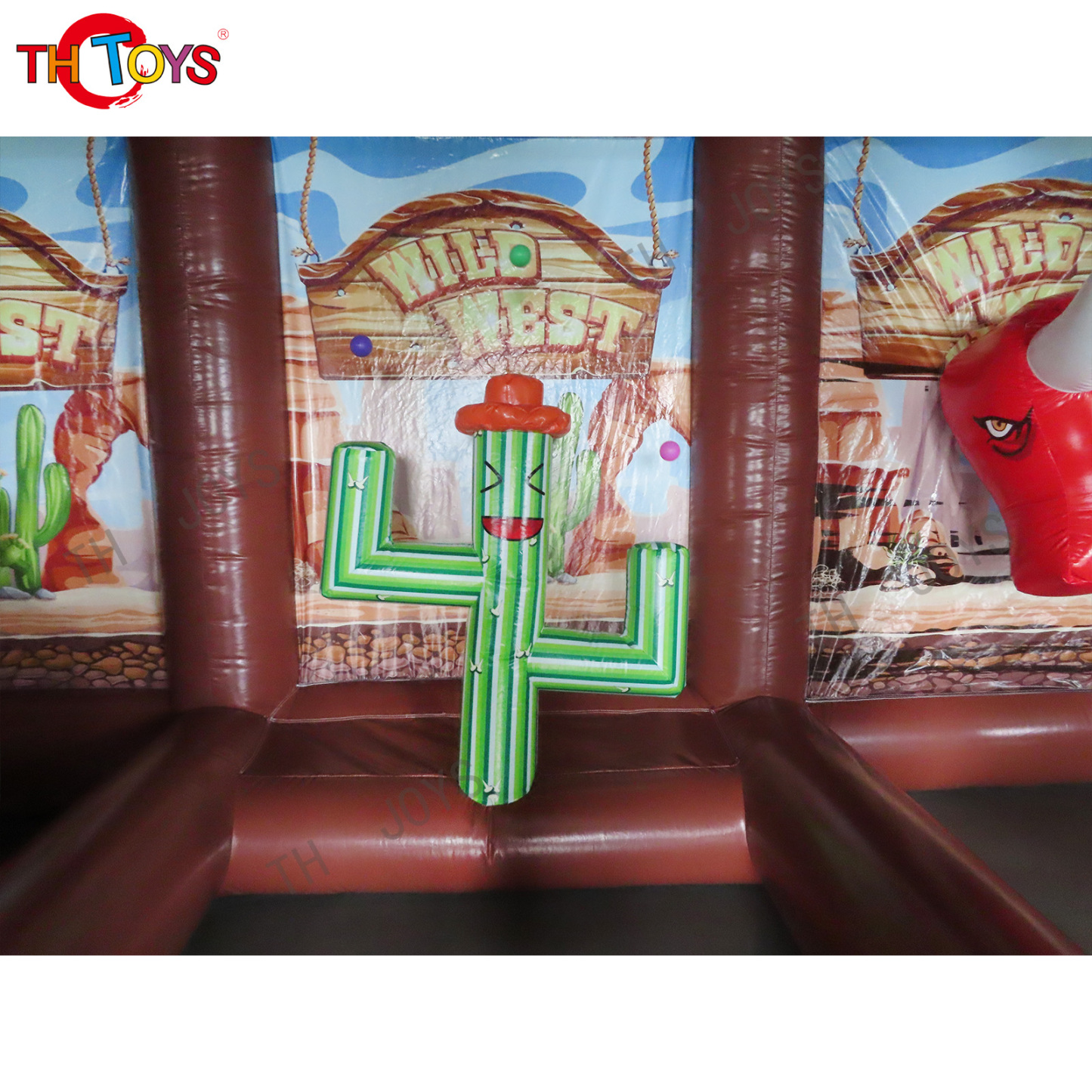 Custom Outdoor Inflatable Game 4 In 1 Fair Stall Inflatable Carnival Booth Inflatable Carnival Game For Events