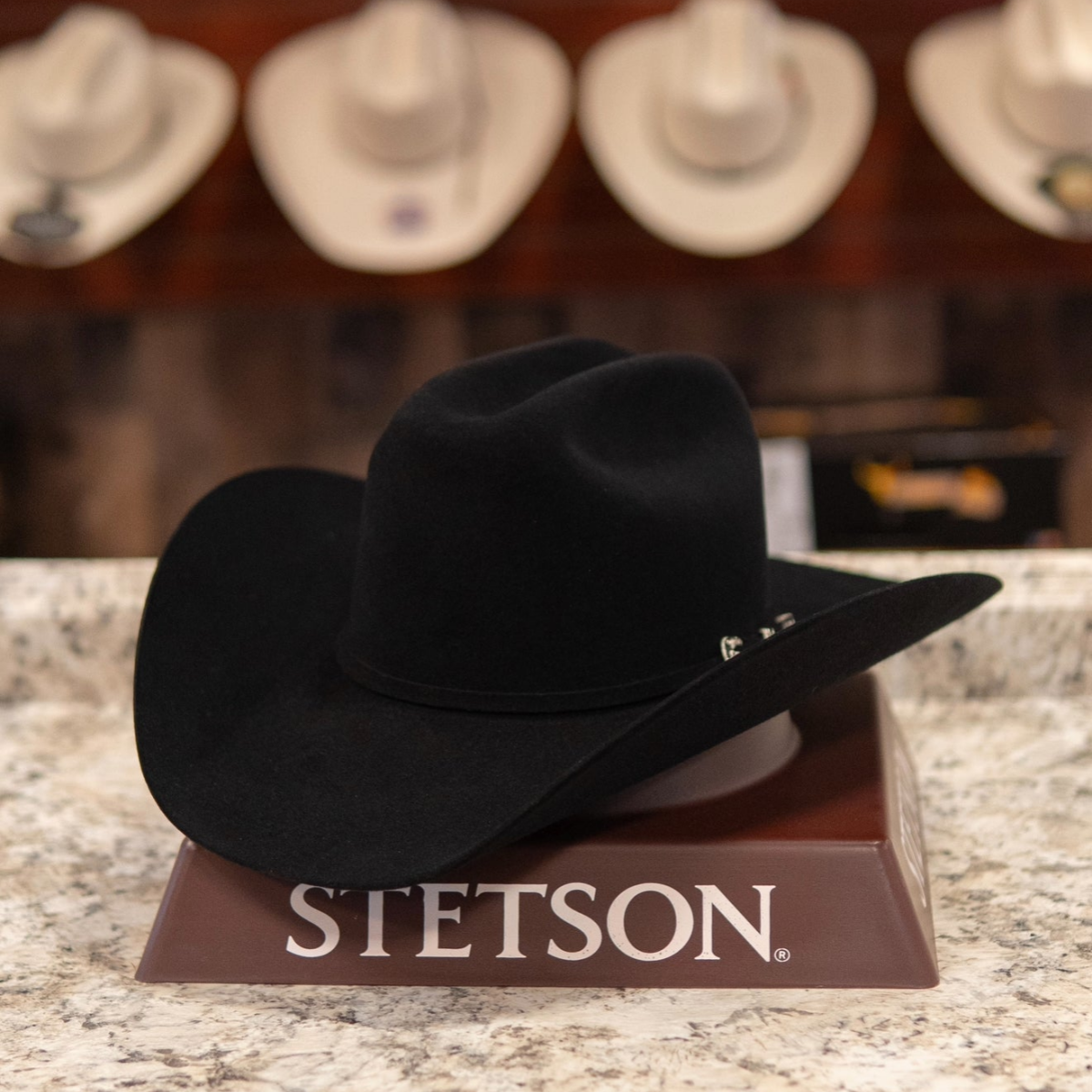 Stetson 250th 6X Skyline Black Felt Hat