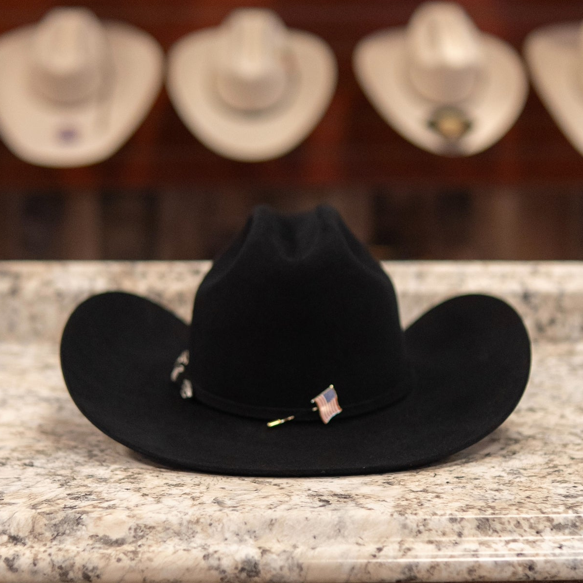Stetson 250th 6X Skyline Black Felt Hat