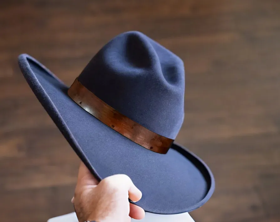 Black Cherry Western Wellema Hat