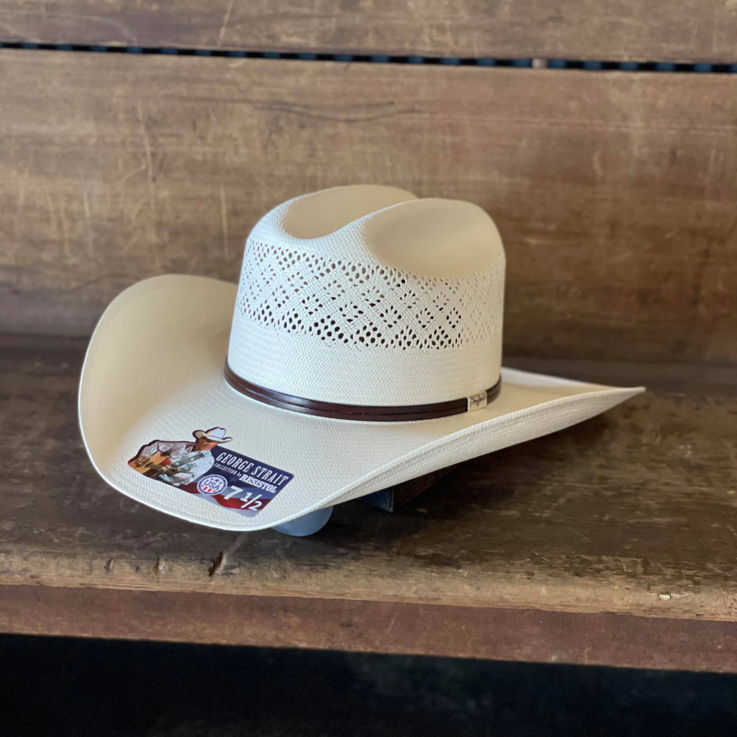 Resistol Jaxon 20x Straw Cowboy Hat