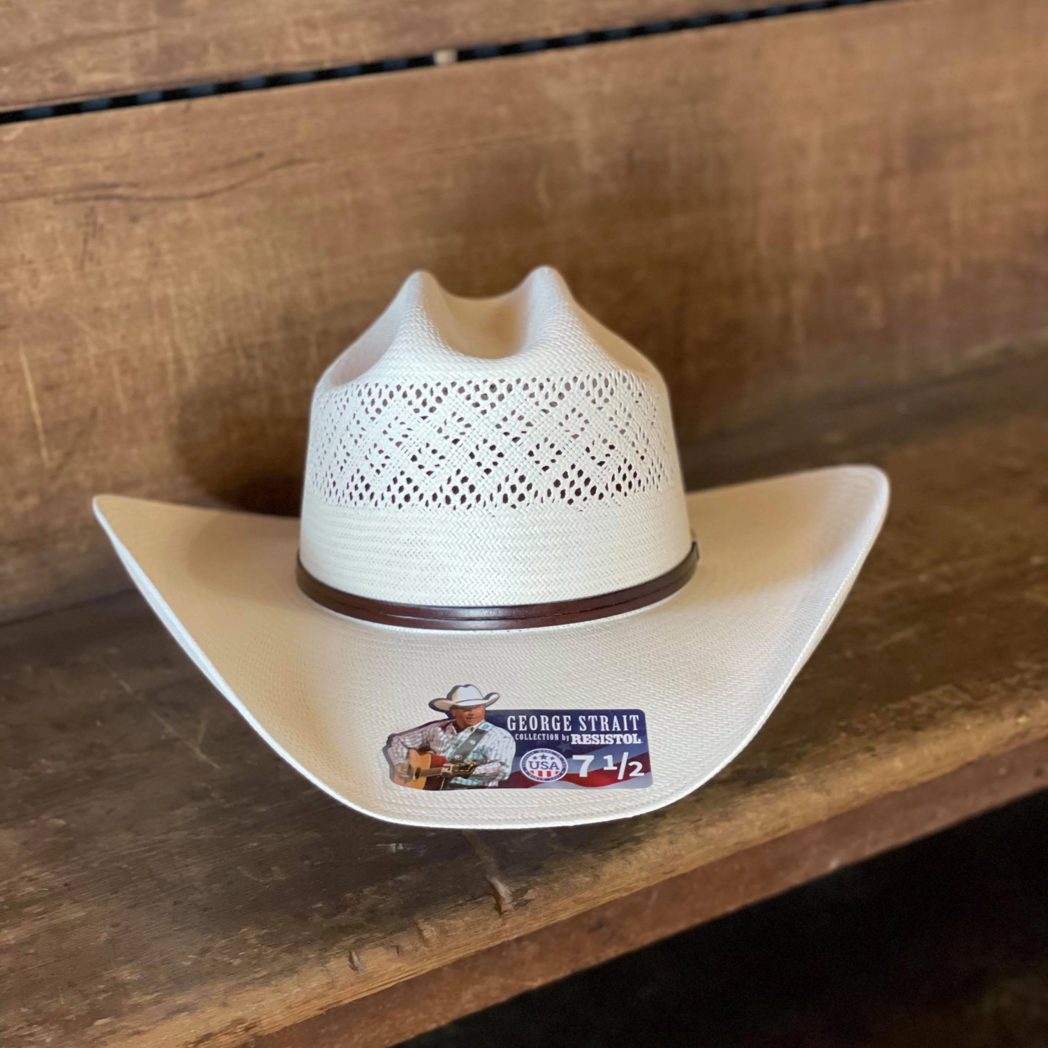 Resistol Jaxon 20x Straw Cowboy Hat