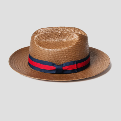 Miller Ranch Fedora - Patriotic Straw