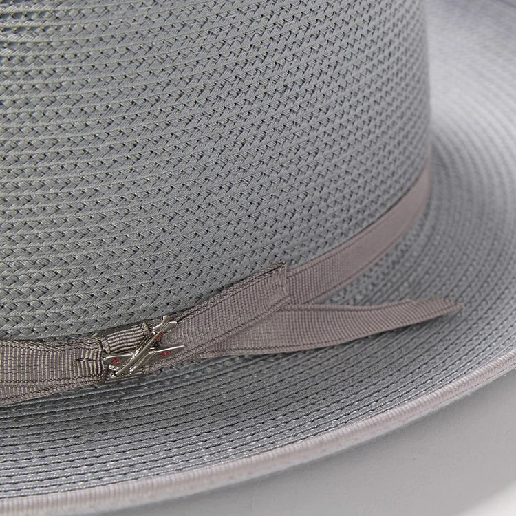 STRATOLINER HEMP FEDORA -Grey