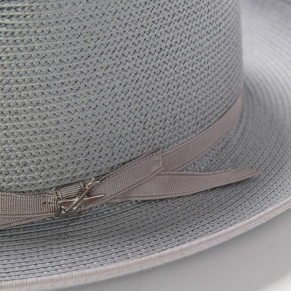 STRATOLINER HEMP FEDORA -Grey