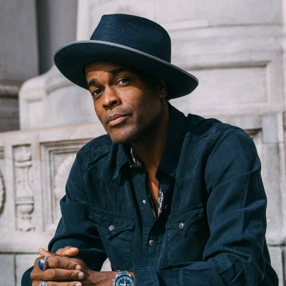 STRATOLINER HEMP FEDORA -Navy