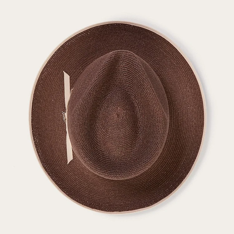 STRATOLINER HEMP FEDORA -Brown