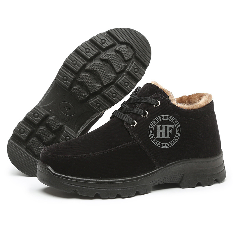 Men's Winter Comfortable Casual Plush Cotton Orthopedic Shoes