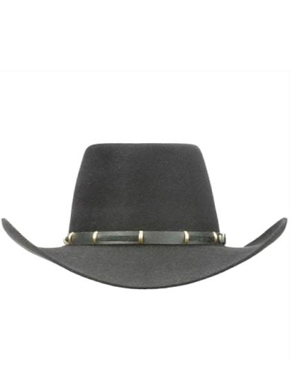 The Boss 100X Cowboy Hat-Black-3.5" Brim, 4" Crown