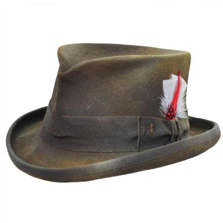 Stagecoach Gray Half-Western Hat