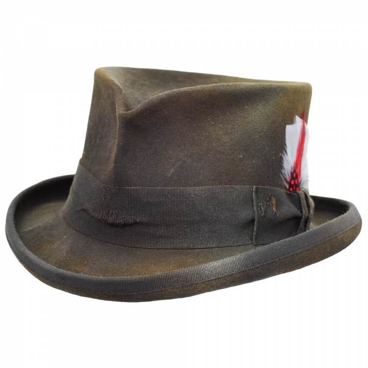 Stagecoach Gray Half-Western Hat
