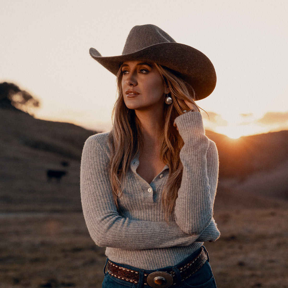 Silver Bullet Proof Western Hat