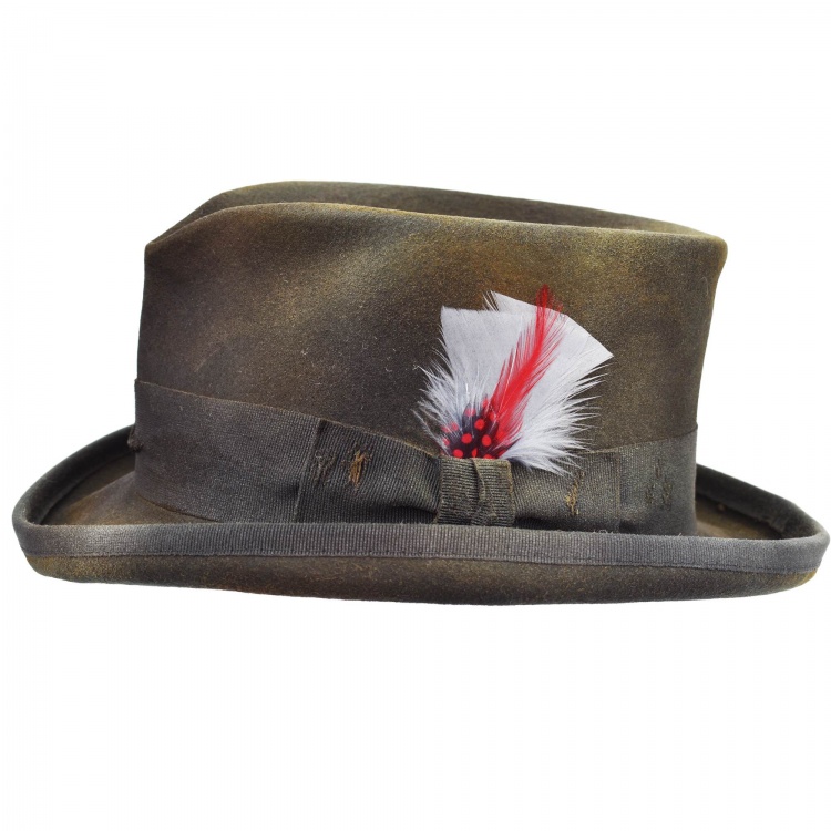 Stagecoach Gray Half-Western Hat