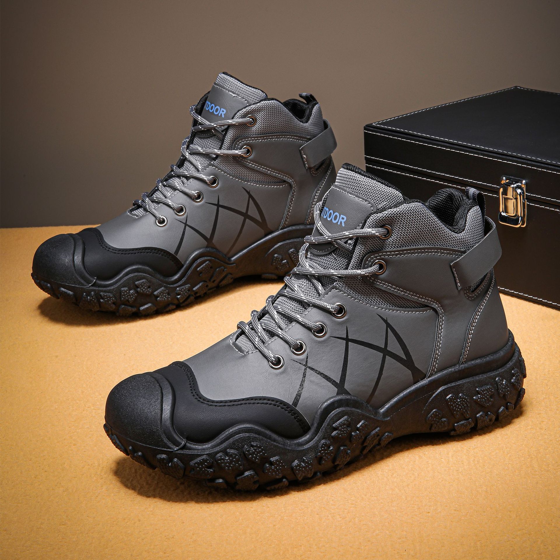 ⏰Limited Time Sale 70% OFF⏰Men's Outdoor Hiking Boots Work Boots - Ideal for Everyday Wear & Outdoor Adventures