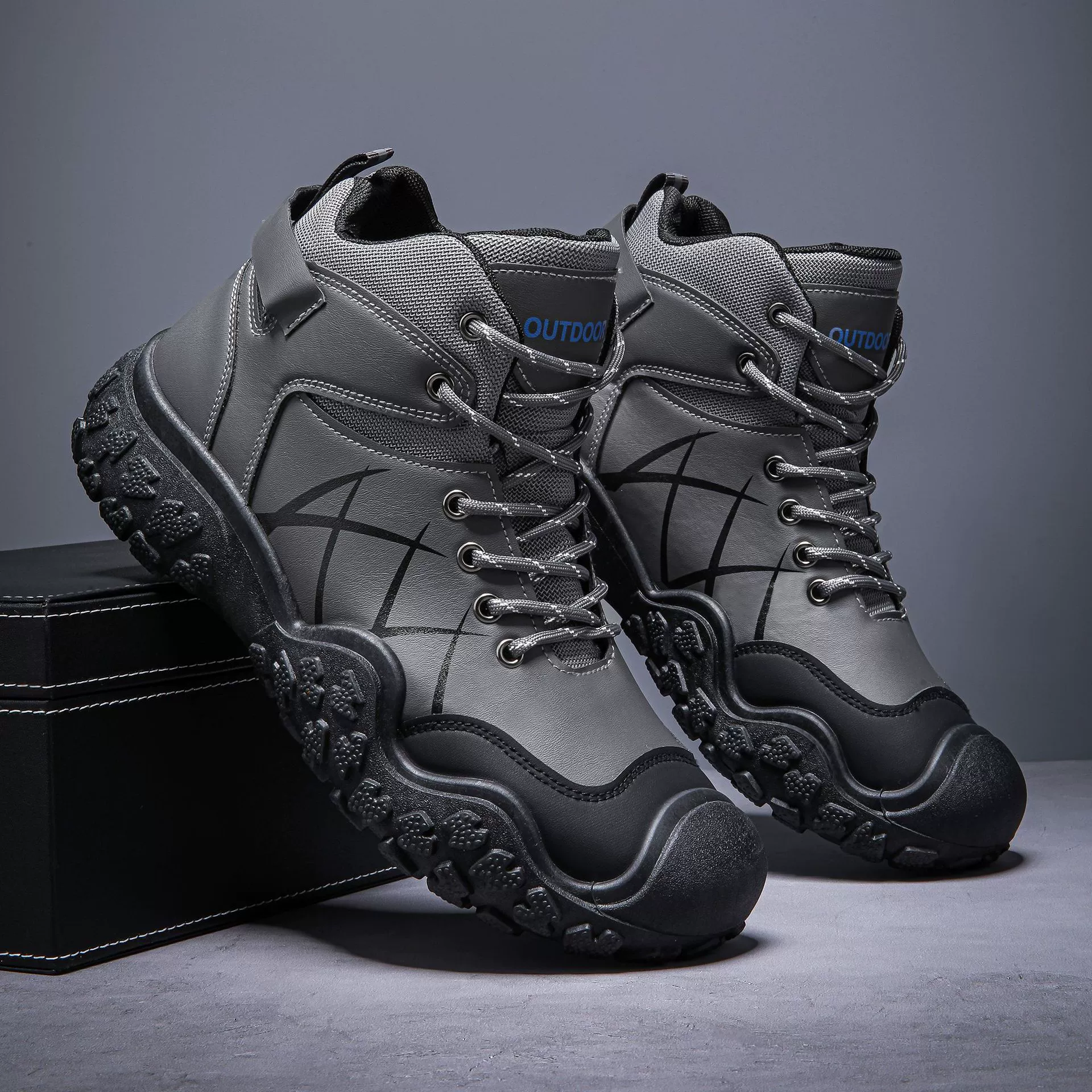 ⏰Limited Time Sale 70% OFF⏰Men's Outdoor Hiking Boots Work Boots - Ideal for Everyday Wear & Outdoor Adventures