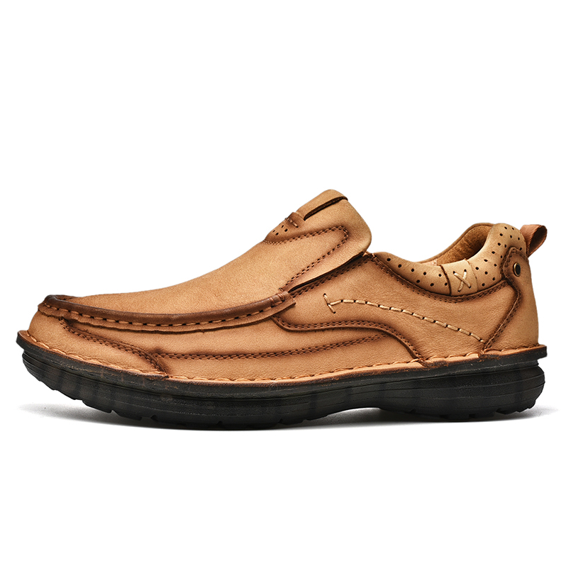 Men's Casual Shoes Tooling Large Toe Shoes