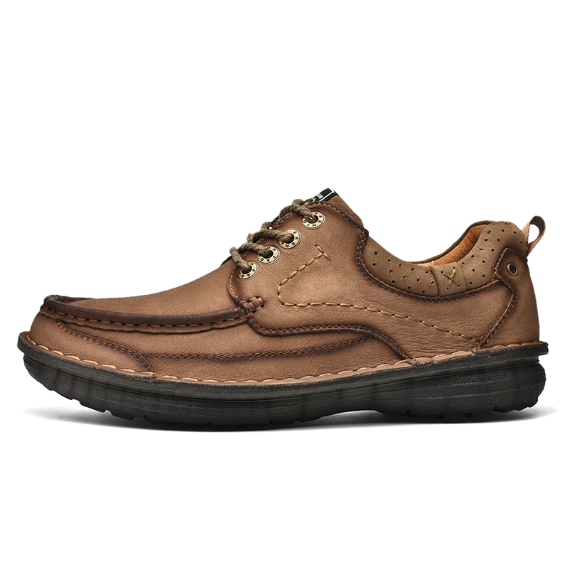 Men's Casual Shoes Tooling Large Toe Shoes