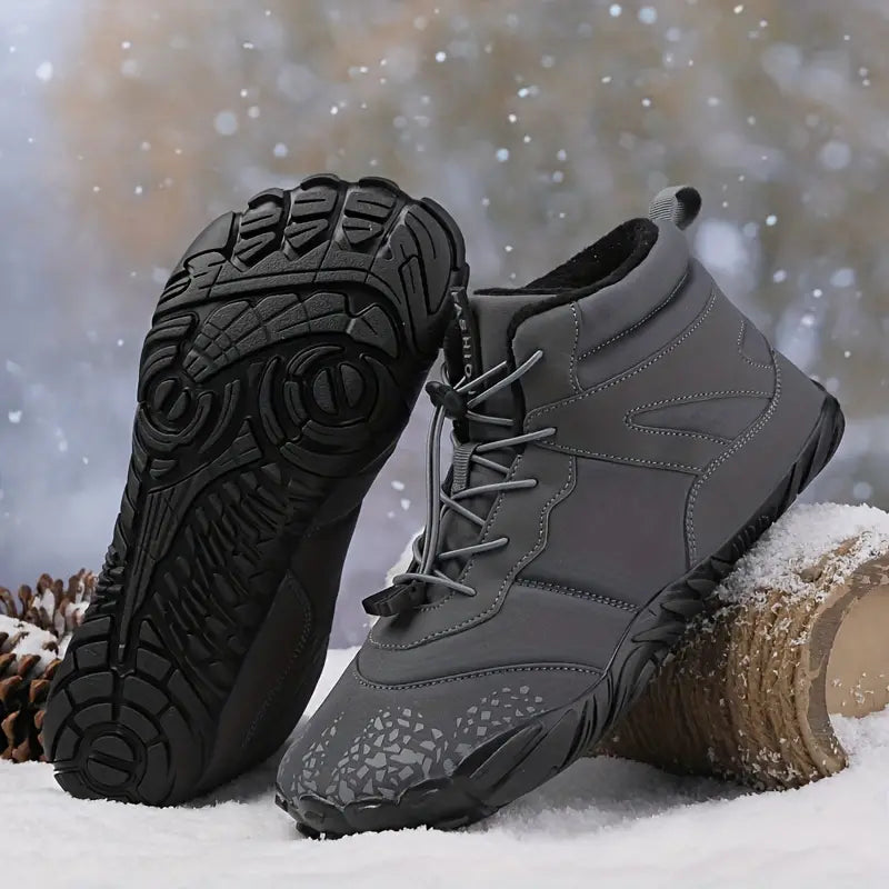 Men's Fleece Waterproof Snow Boots🔥Free Shipping