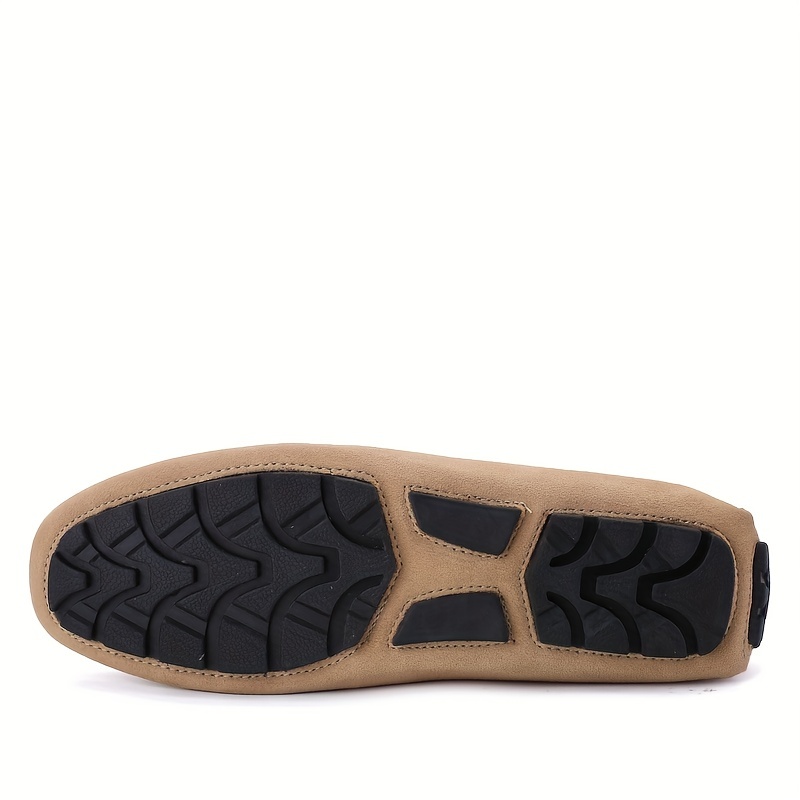 Men's Handmade Leather Comfortable Non-Slip Plus Size Casual Shoes (Wide Foot Plus Size)