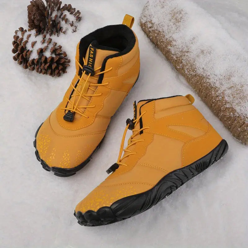 Men's Fleece Waterproof Snow Boots🔥Free Shipping