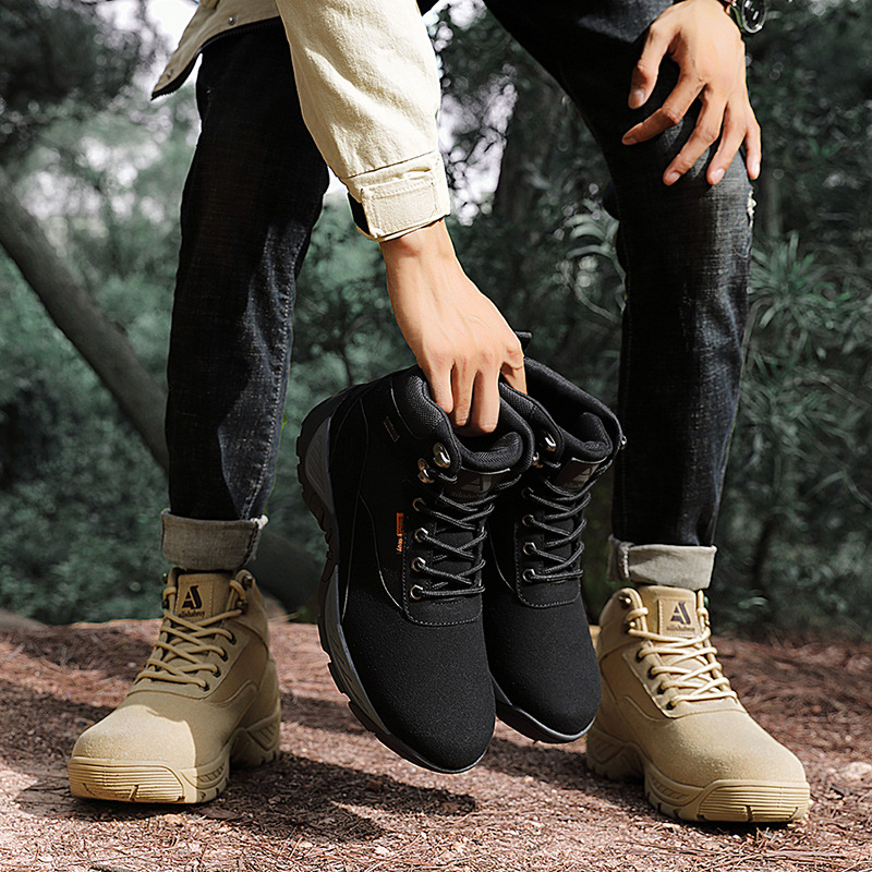 MEN'S COMFORTABLE SHOCK-ABSORBING HIKING WORK SNEAKERS