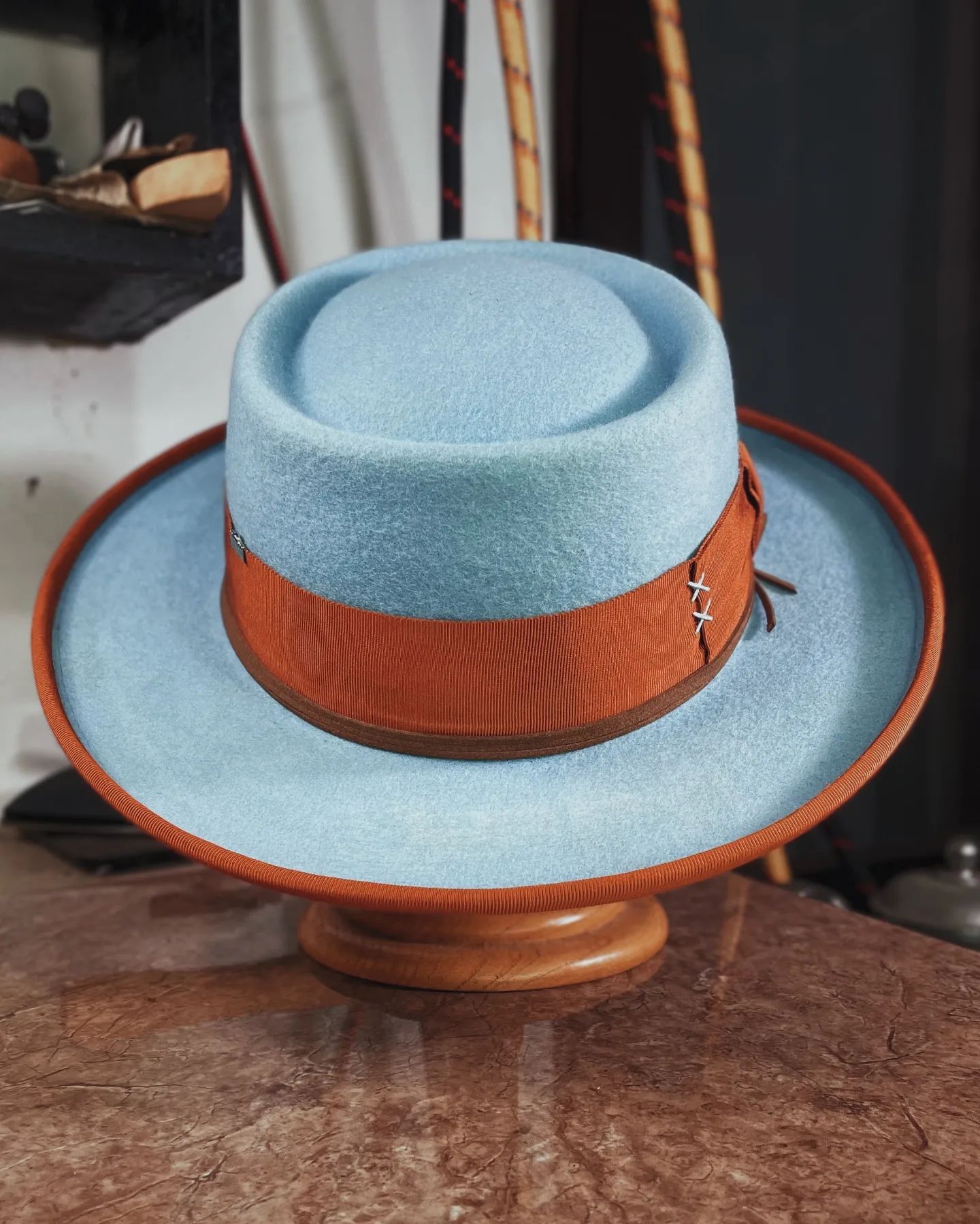 Custom Pork Pie Hat