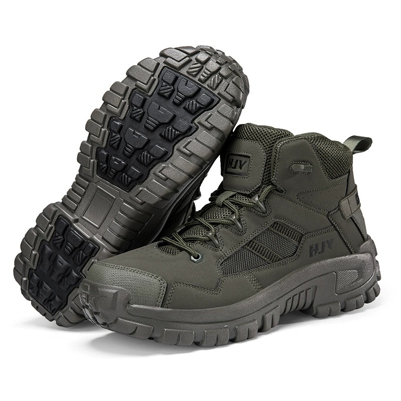 (⏰Limited Time Sale 70% OFF) Men's Anti-slip Anti-puncture Anti-smash Waterproof Comfort Orthopedic Arch Support Wide Toe Ankle Support Combat Boots Work Boots