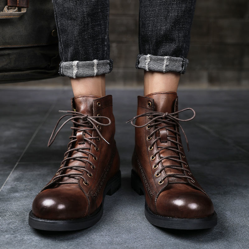 MEN'S VINTAGE COMFORT ANKLE BOOTS