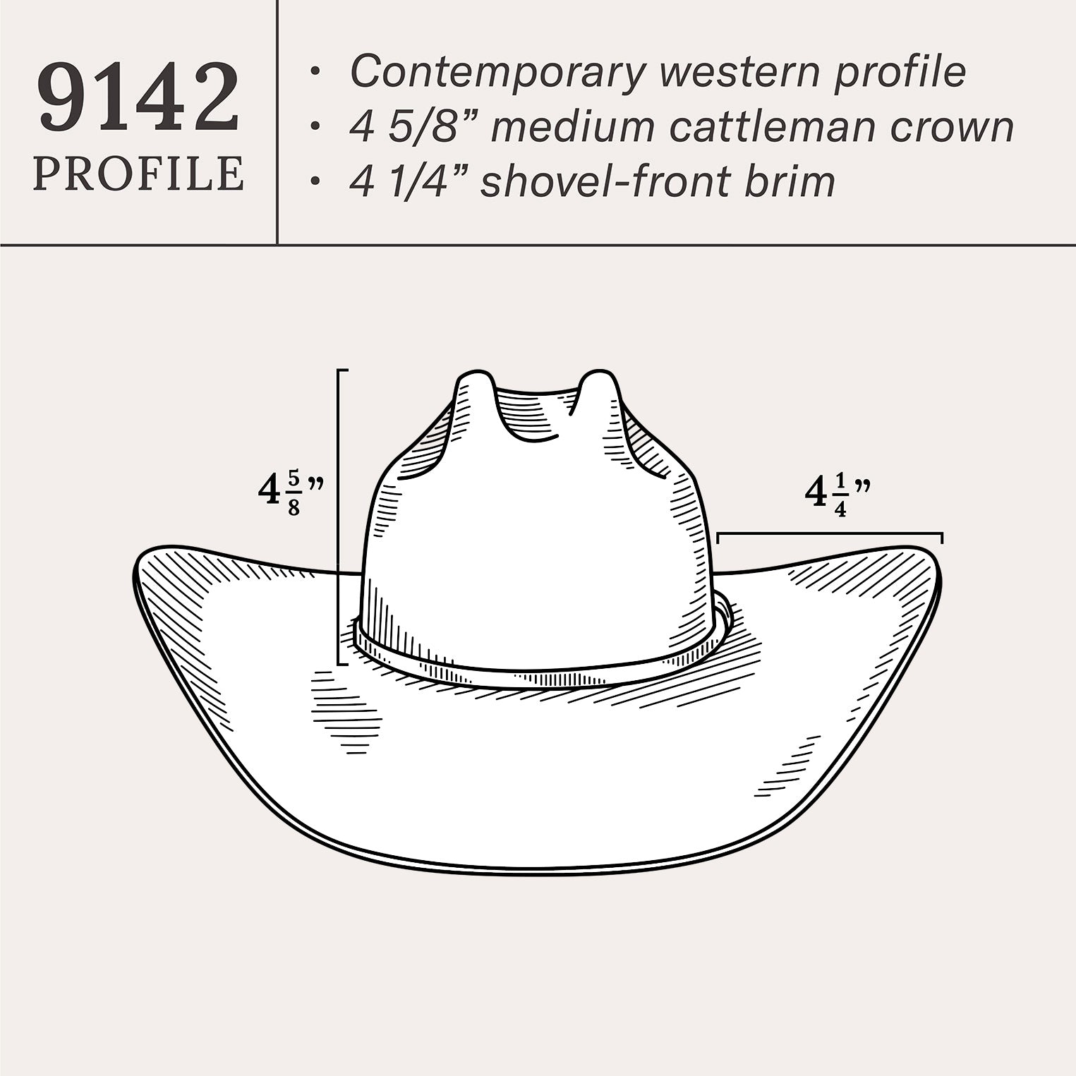 Griffin 10X Premier Cowboy Hat